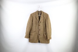 Vtg 70s Daks Mens 42L Wool Tweed Country 3 Button Suit Jacket Sport Coat... - $108.85