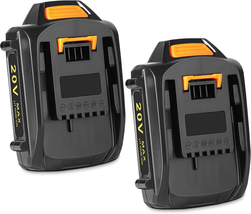 2Pack 3.5Ah Replacement Battery for Worx 20V Lithium Battery WA3578, WA3 - £66.06 GBP