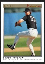 Chicago White Sox Bobby Thigpen 1991 O-Pee-Chee Premier Baseball Card #120 nr mt - £0.39 GBP