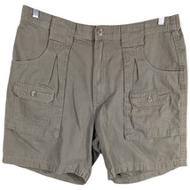 RedHead Cargo Shorts Mens 38 Olive Green Outdoor Chino Utility Duck 38x7.5 - $23.76