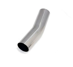 Yonaka 2.5&quot; Polished 304 Stainless Steel 15 Degree Mandrel Bend Pipe Tube 6&quot; Leg - £28.27 GBP