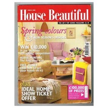 House Beautiful Magazine March 2000 mbox1621 Spring colours &amp; New season&#39;s... - £3.91 GBP