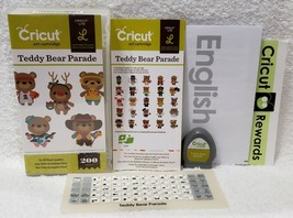 Cricut Lite Art Cartridge TEDDY BEAR PARADE 2001440 Overlay Keypad 200 I... - $45.00