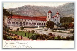 Mission And Grounds Santa Barbara CA California UNP UDB Postcard P16 - £2.33 GBP