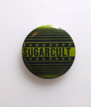 Sugarcult Badge Pinback Button Original Vintage Rock Music Pin Green Bla... - £15.70 GBP