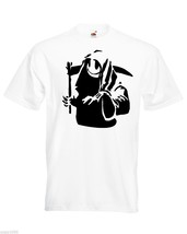 Mens T-Shirt Banksy Street Art Graffiti, Death Happy Smile Face, Braid Tshirt - £19.37 GBP
