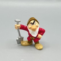 Vintage Applause Disney Seven Dwarfs Grumpy with Shovel 2&quot; Mini Figure - £5.94 GBP