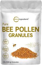 Pure Bee Pollen Granules 2lbs Fresh Harvest Rich in B Vitamins Minerals Protein - £34.50 GBP