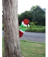  Grinch Tree Peeper Peeking Christmas Yard Woodworking Plans Pattern Dec... - $10.49