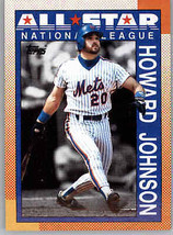 1990 Topps 399 Howard Johnson All Star  Doubles Leaders New York Mets - £0.98 GBP