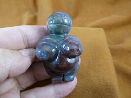 (Y-VEN-719) Purple gray jasper Venus Woman goddess GEMSTONE figurine lov... - €16,82 EUR