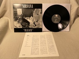 Nirvana – Bleach LP ‎Geffen Records MVJG-25002 EX/EX Japanese Press - £193.30 GBP