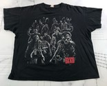 The Walking Dead T Shirt Mens 4XL Black Zombies Big Graphic 2012 - $21.77