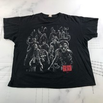 The Walking Dead T Shirt Mens 4XL Black Zombies Big Graphic 2012 - £17.12 GBP