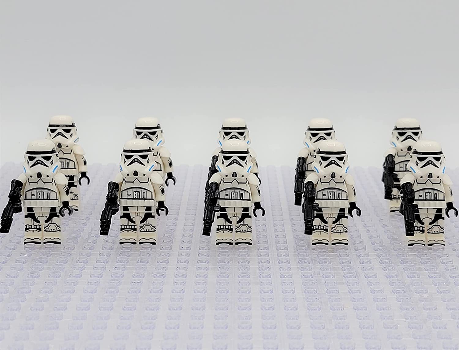 Star Wars Imperial Stormtroopers Army Set 10 Minifigure Building Blocks Toys
