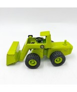 Vintage Buddy L. Corporation Green Tractor Bucket Loader Metal Japan - £18.92 GBP