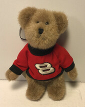 Boyds NASCAR Dale JR. #8 Teddy Bear 6&quot; Plush Stuffed Christmas Ornament New - $8.99