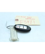 11-17 NISSAN QUEST Key &amp; Key Fob F3981 - $78.44 CAD