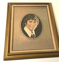JOE NAMATH Vintage 60s Canvas Portrait JC Penney Arrow Shirt Store Promotion - £314.88 GBP