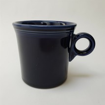 Fiesta HLC Fiestaware Coffee Mug Cup Tea Blue Ring Handle USA Homer Laug... - $19.75