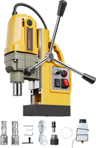 1200W Motor 1.6 in Boring Diameter, 2810 Lbf Electric Mag Drill Press, w... - $350.10