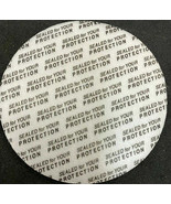 24mm Pressure Sensitive Foam Liner Safety Tamper Seals for Jar Lid 100 seal - $173.49 MXN