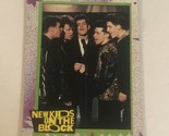 Trading Card New Kids On The Block 1990 #123 Donnie Wahlberg Joey McIntyre - £1.54 GBP