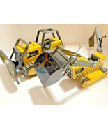 Vintage Tonka Metal T-6 Track Front End Loader Backhoe Bulldozer Pair 2PC - $51.99 CAD