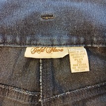 Gold Flava Womens Blue Jeans Denim Straight Leg Size Plus 20 Measured 38x28 image 3