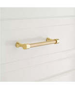 New 8&quot; Polished Brass Strasbourg Solid Brass Cabinet Pull by Signature H... - £18.65 GBP