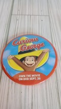 Curious George Coming to DVD Promotional Pin Approx.. 3 Inches - £2.36 GBP