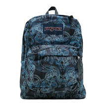 Jansport Superbreak Backpack Multi Ornate Blues - £34.36 GBP