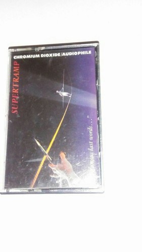 Famous Last Words By Supertramp Audio Cassetta A&amp;M Records - $34.53