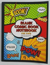 Blank Comic Book Notebook for Kids NEW Journal Create Your Own Strip Templates - £5.57 GBP