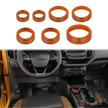 Orange AC Stereo Trailer 4WD Knob Headlight Switch For 2021-22 Ford Bronco Sport - £23.45 GBP