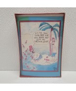 Christmas Cards Paper Magic Funny Deserted Island Message in a Bottle 17... - $19.25