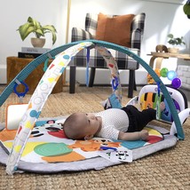 4-in-1 Kickin&#39; Tunes Music and Language Play Gym and Piano Tummy Time Activity M - £70.32 GBP