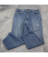 Tommy Hilfiger Pants Mens 38 Blue High Waist Straight Leg Casual Jeans - £23.69 GBP