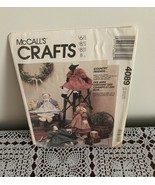 McCalls Crafts Pattern 4089 New Uncut Country Friends Bear Bunny Goose S... - £8.69 GBP