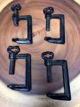 Vintage Set of 4 Cast Iron 3&quot; Quilting Clamps - $495.11 MXN