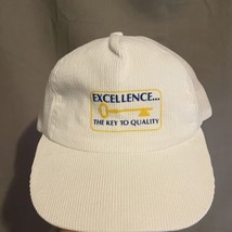Excellence The Key To Quality Ball Cap Hat Adjustable Baseball Corduroy - $16.83