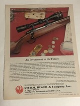 vintage Sturm  &amp; Rutger Print Ad  Advertisement 1981 - $5.93