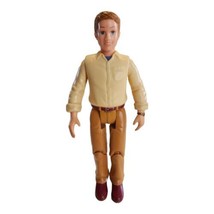 Fisher Price Loving Family Dollhouse Brown Hair Dad Man Father  - £4.71 GBP