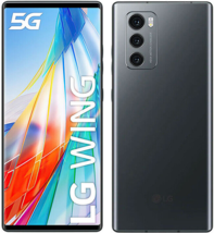 LG WING 5G F100VM 8gb 256gb Single Sim 6.8&quot; Fingerprint Id Android 10 NFC Sky - £368.89 GBP