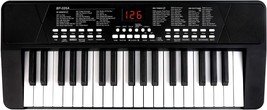 M Sanmersen Piano Keyboard For Beginners, 37 Keys Built-In 1200Ma, Black - £52.04 GBP