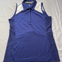 EP New York Women’s Medium Golf Tennis Pickle Ball Shirt Sleeveless Polo... - $9.78