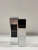 Bvlgari Man Extreme Eau De Toilette Spray 15ml./ 0.5oz For men-NEW In Sliver Box - £23.59 GBP