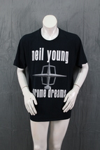 Band Shirt - Neil Young Chrome Dream European Tour 2008 - Men&#39;s Extra Large - £38.49 GBP