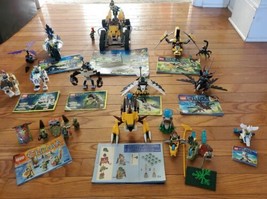 Lot of 11 sets: Legend of Chima Fortress 70005 70007 70129 70127 70115 Plus 99% - £97.74 GBP