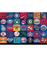 Major League Baseball Teams Logos 24x36 inch rolled wall poster - $14.85